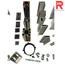 Aluminum/Aluminium Alloy Extruded Profiles of 90X90 Modular Profile